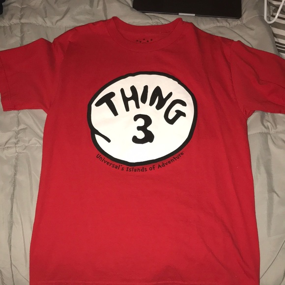 Cat-in-the-Hat Thing 3 Tee (Universal Orlando) - Picture 3 of 4